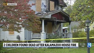 Two children, 4 and 7, dead after Kalamazoo house fire