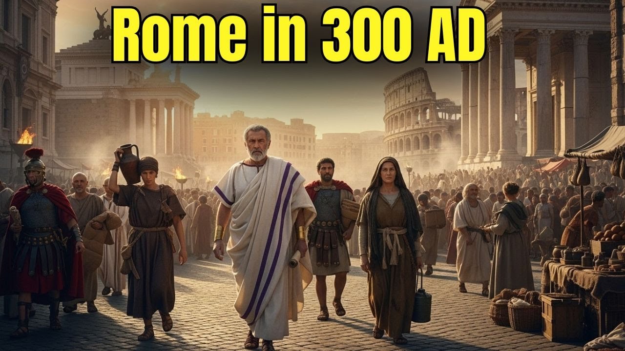 What Rome Looked Like in 300 AD (AI Reconstruction)