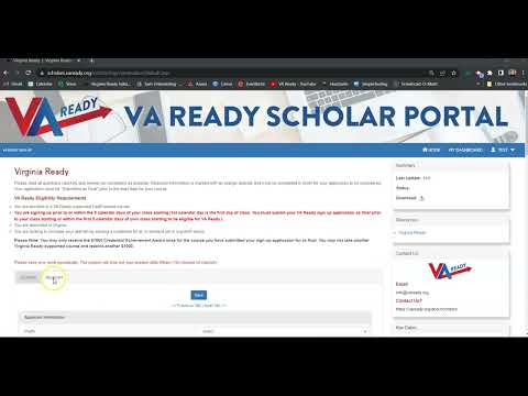 How to Create an Account and Submit Scholar Application as Final