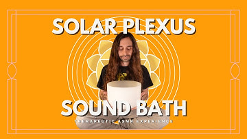 Solar Plexus Sound Bath | ASMR | Clearing, Opening & Balancing | 528hz
