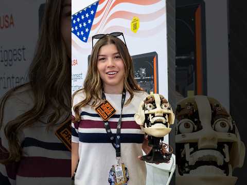 Animatronic robot head by Harvard designer Hayley Bloch | Open Sauce 2026