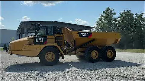 GovDeals: 2014 Caterpillar 730C Articulated Dump Truck