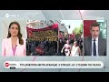 Τελευταία Εξέλιξη: Διαδηλώσεις στη Γενεύη για τους G-7, έκαψαν αυτοκίνητο