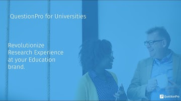 QuestionPro - Getting Started with Survey Design for Universities