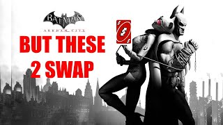 Arkham City But Catwoman And Batman Swap