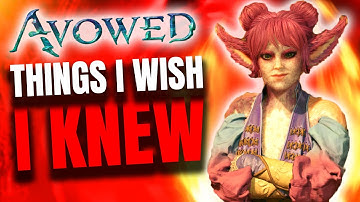 Avowed ULTIMATE Beginners Guide - Things I Wish I Knew Before Playing