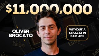 From $0 to $10M in 12 Month NO Ad Spend | Oliver Brocato | Tabs Chocolates