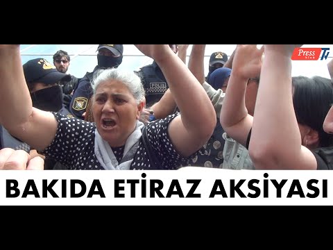 Bakıda ETİRAZ AKSİYASI: \