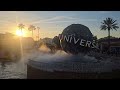 Universal Studios Orlando Globe at Sunset