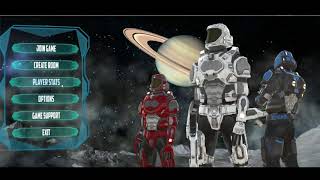 Sci-fi menu - Unity