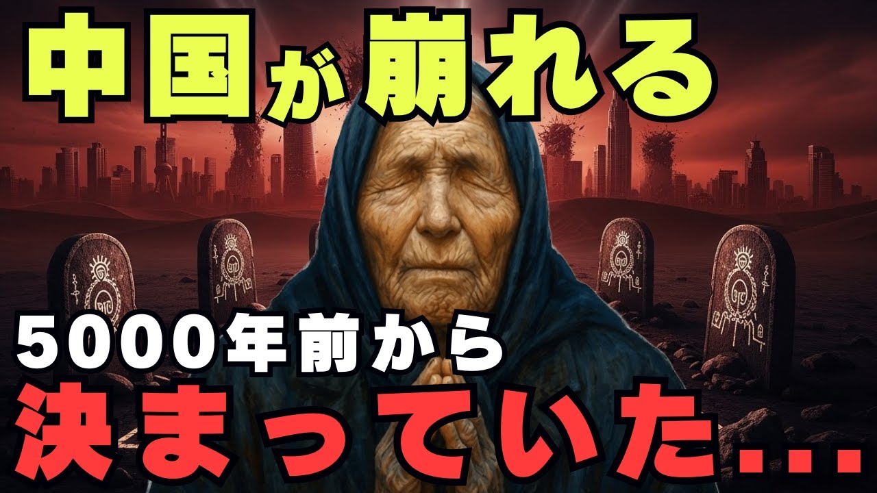 【2026年予言】中国崩壊は5000年前に決まっていた──ババ・ヴァンガが示した結末の真実【都市伝説】