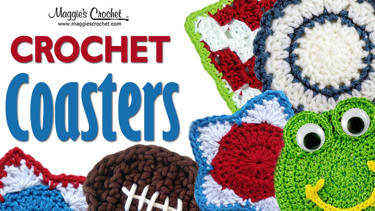football-coaster-free-crochet-pattern-left-handed-youtube