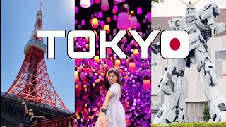 Life in Japan Vlog🗼| Tokyo travel, places to visit, hotel room tour 🇯🇵
