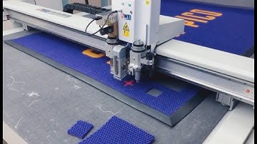 Máy cắt thảm nhựa  JWEI CB03II  (Khách hàng thử mẫu) | Cắt Trên Nhiều Loại Vật Liệu Khác Nhau