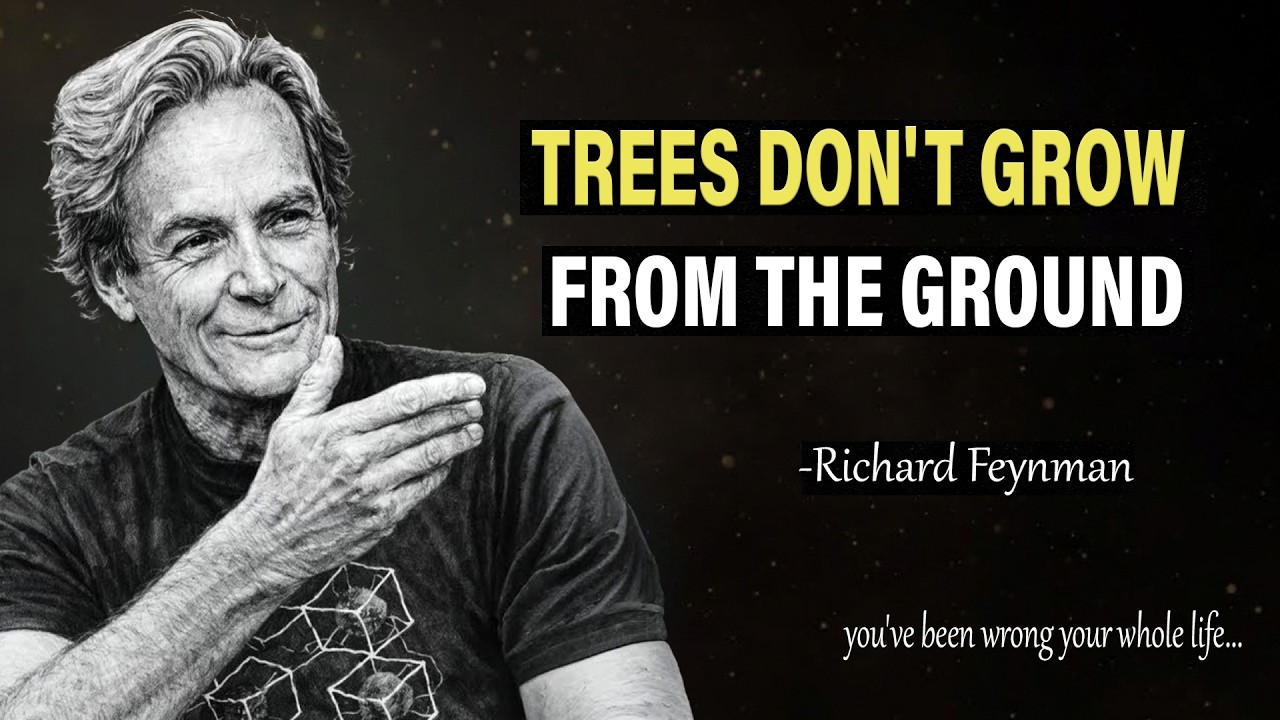 Trees DO NOT Grow From The Ground (It's not what you think) | Feynman's Explains why