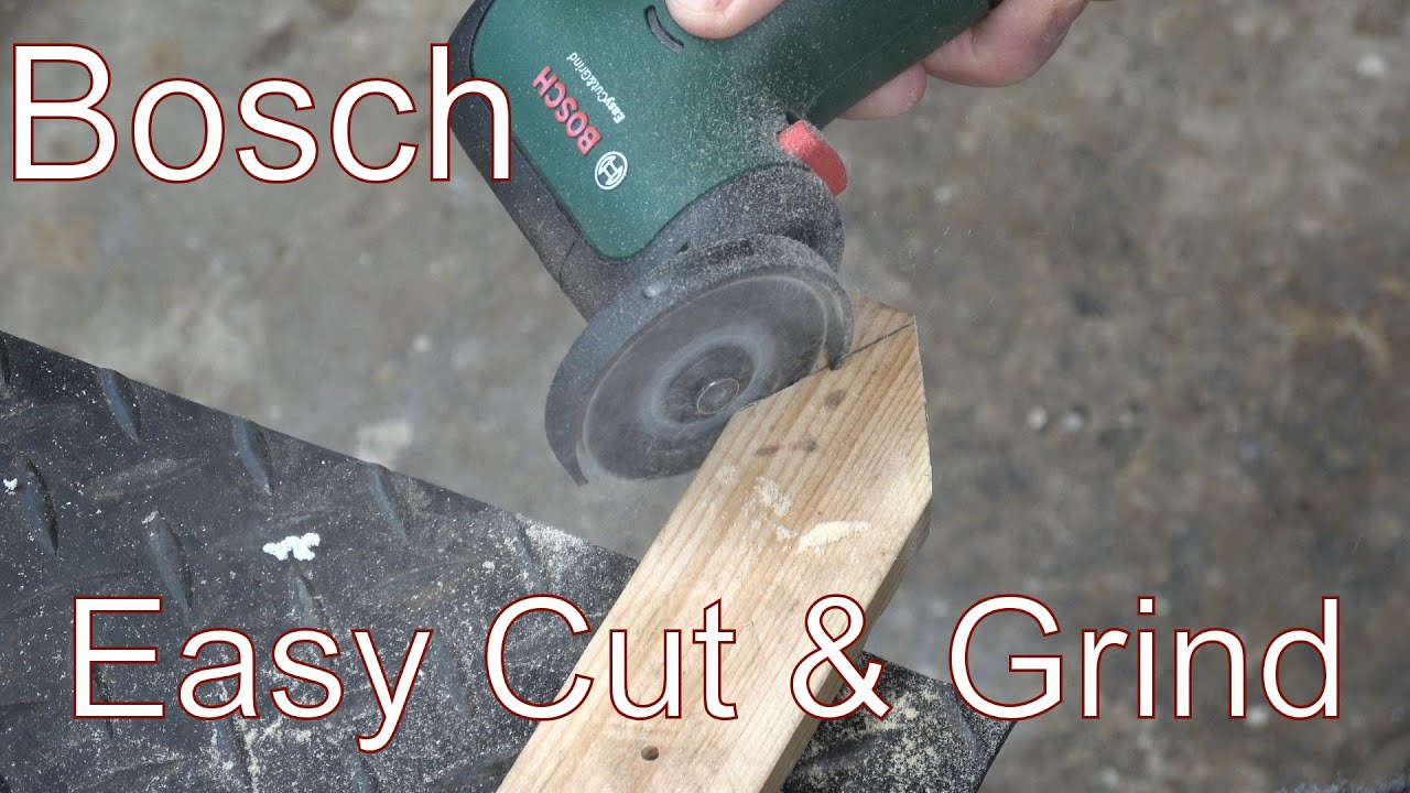 Bosch EasyCut And Grind 7.2V Disc Grinder Green