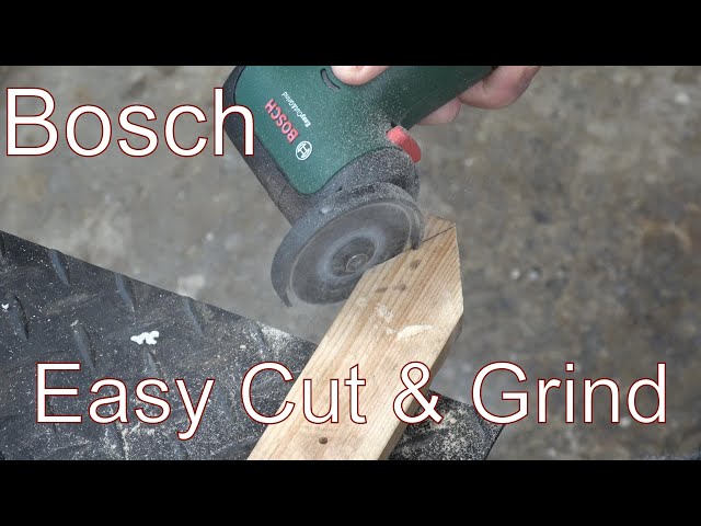 Bosch Easy Cut&Grind a New 'Go To' Tool - Review and Detailed