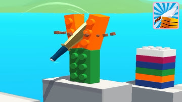 Slice It All ! All levels Gameplay (129-130) android, ios