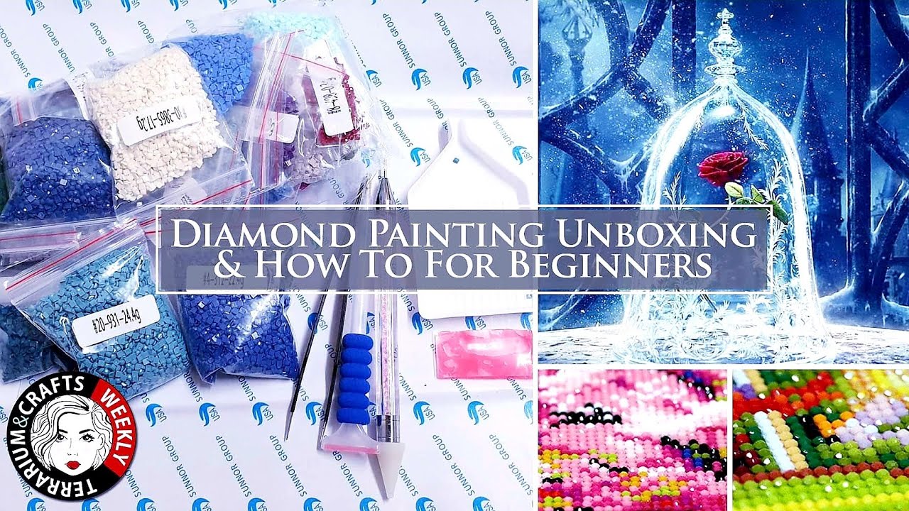 How to Cut Sections on Your Diamond Painting (Clear and White cover sheets)  