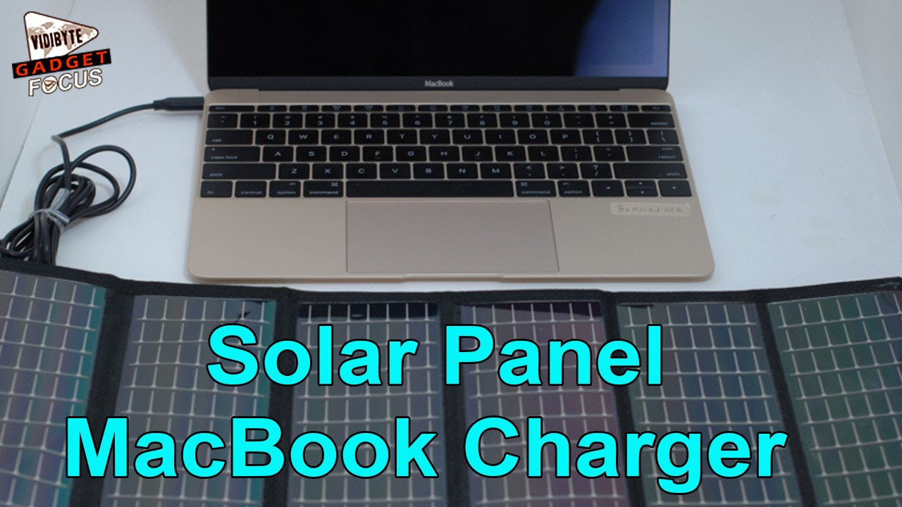 Solar Panel MacBook Charger is Best Excuse for USB Type-C