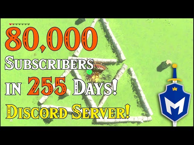 100,000 Subscribers in 333 days! Face REVEAL! DISCORD SERVER Mety's Heroes!  I LOVE YOU in Zelda BotW 