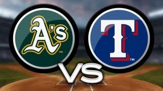 5/20/13: A's offense backs Colon in win over Rangers