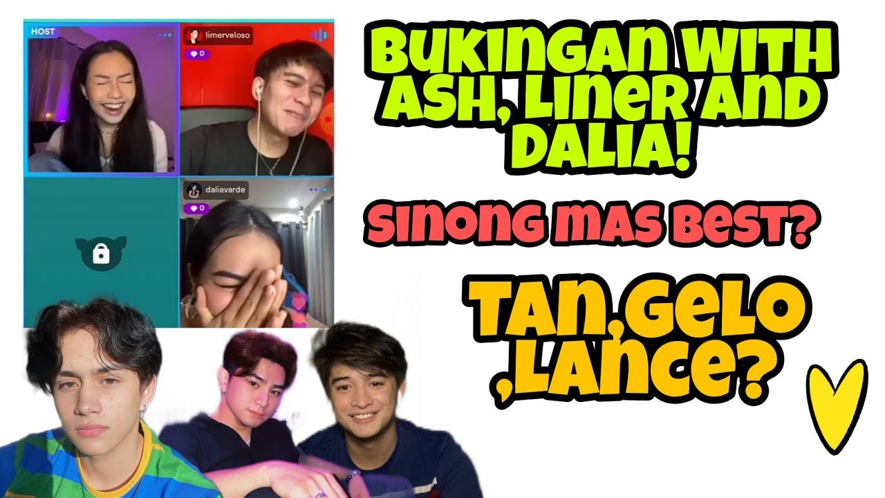 Bukingan with Ashley,Limer and Dalia! Sino daw mas best si Tan ,Gelo o Lance? 😂🤣🧡💚