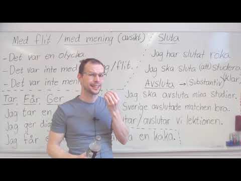 Video: Med mening?