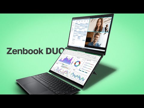 Видео: Asus Zenbook DUO 2024 - два OLED экрана в ультрабуке!