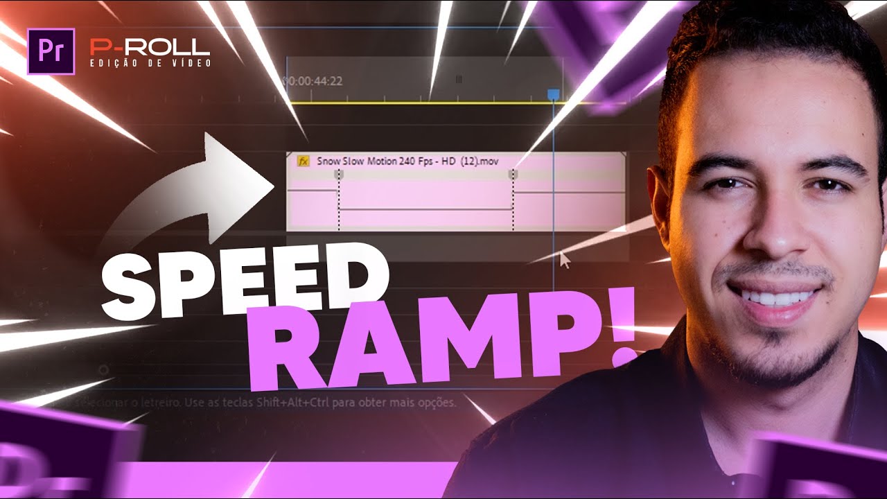 SPEED RAMP: efeito CAMERA LENTA PROFISSIONAL no Adobe Premiere - YouTube