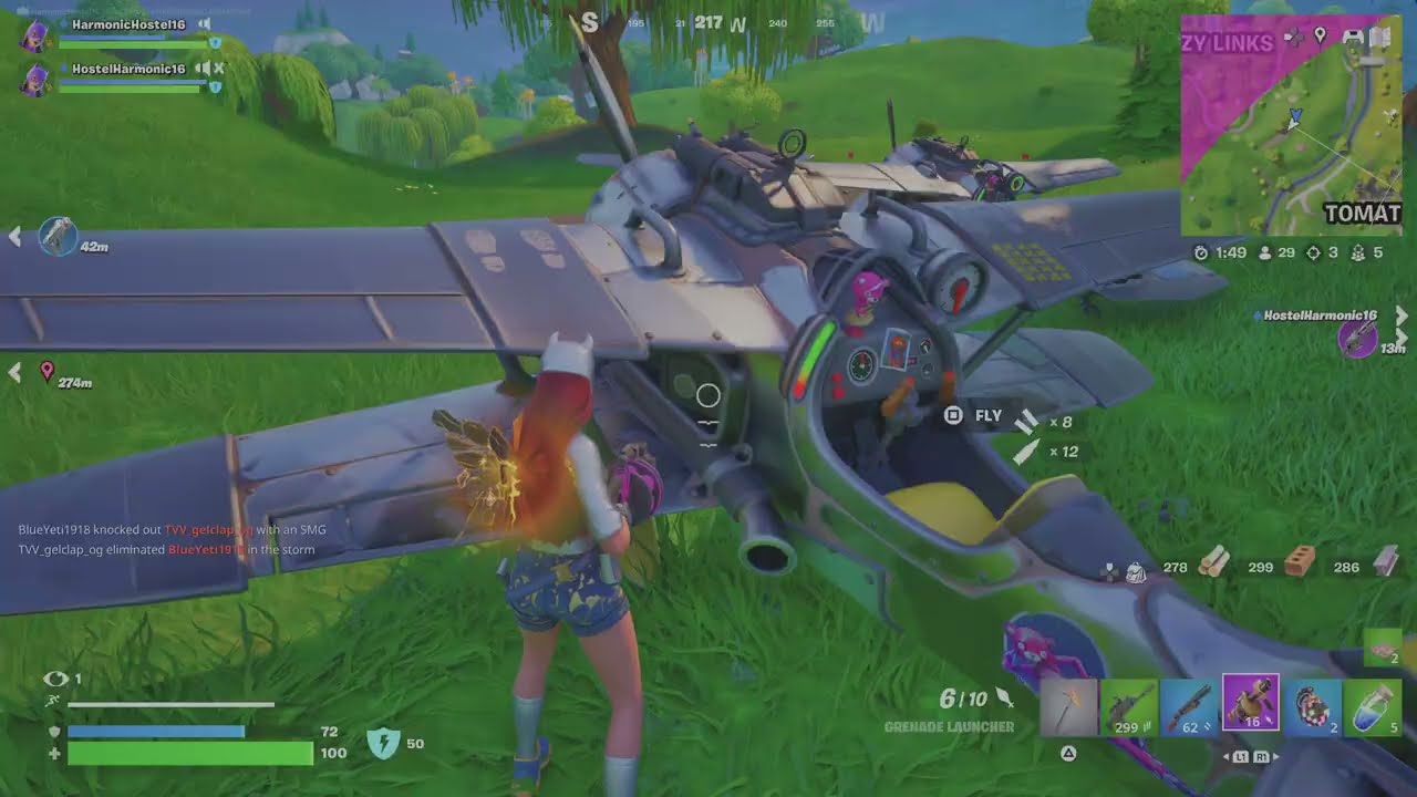 ASMR - OG Fortnite - Learning how to fly ✈️