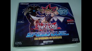 Ouverture d'une Display Les Epreuves du Royaume : Yu-Gi-Oh! Speed Duel