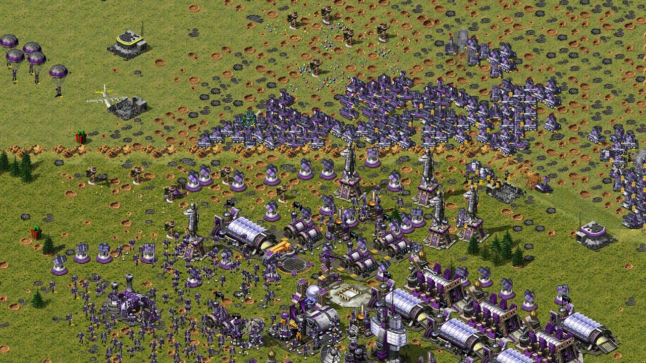 Red Alert 2 Yuri Revenge - Экстремальный ИИ - 7 Советов против союзников - Красотка V26 от AP