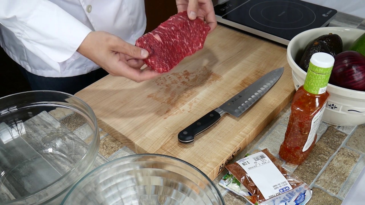 Beef Marinated Sirloin Flap Prep & Recipe YouTube