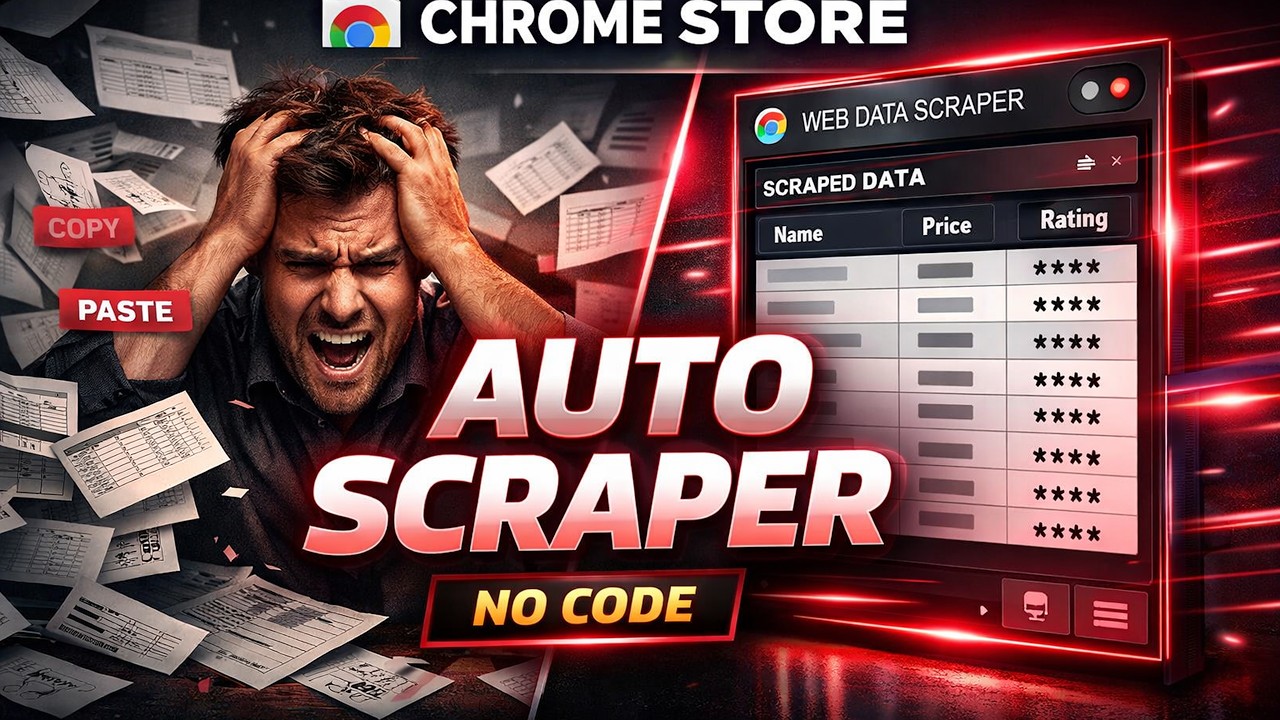 Web Data Scraper - Chrome Extension - YouTube