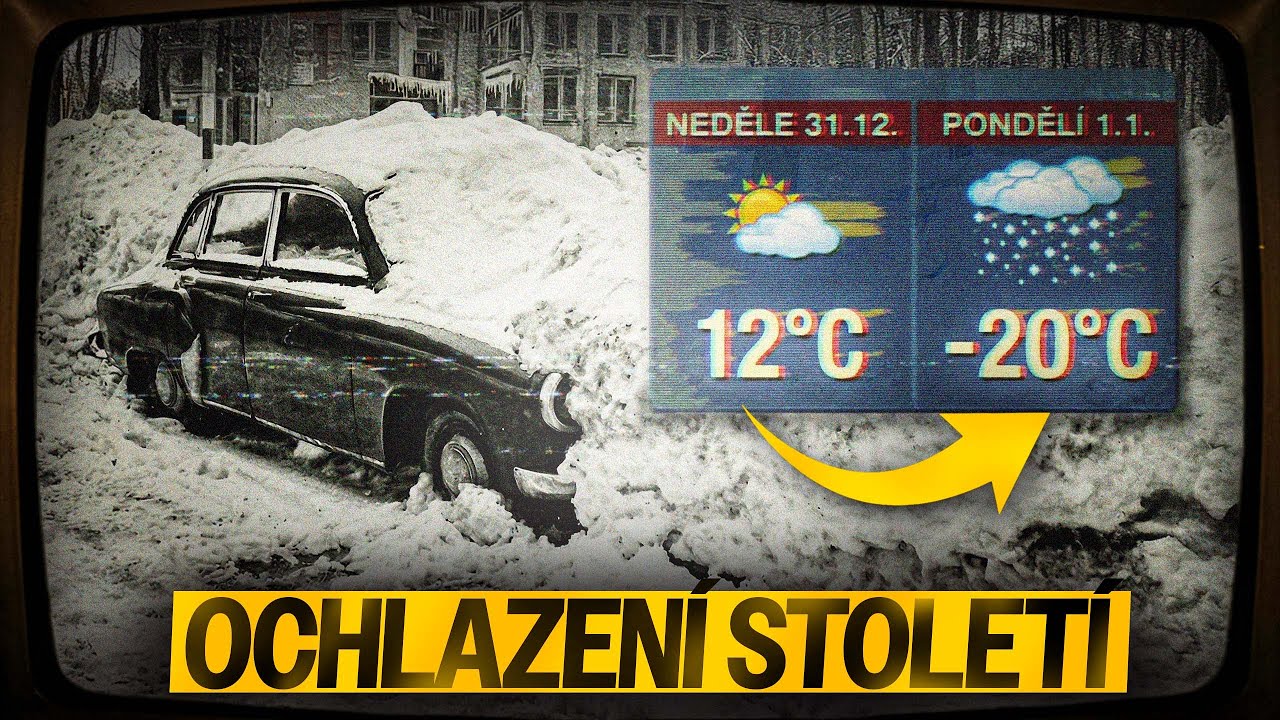 Nejšílenější Silvestr: Když mráz šokoval Československo
