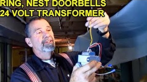 Ring & Nest Doorbells Require 24Volt, 48VA Powerful Transformer