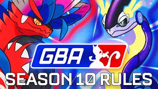 GBA Season 10 Rule Changes!
