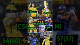 CSK's Clinical Victory Over MI🔥CSK vs MI Match Review IPL 2026 #shorts #ipl2026 #ipl #cskvsmi