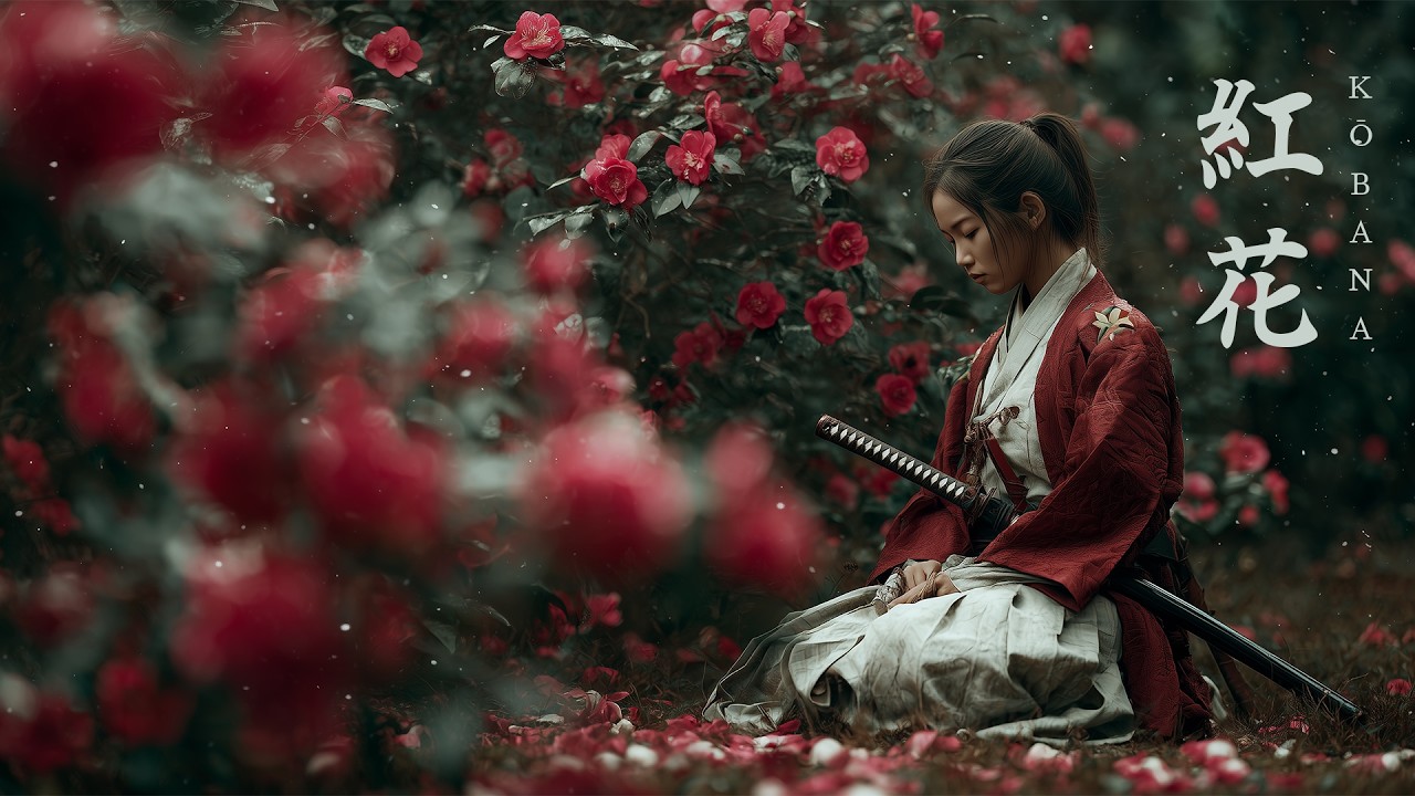 KŌBANA（紅花） — Japanese Zen Music of Stillness Among Red Blossoms