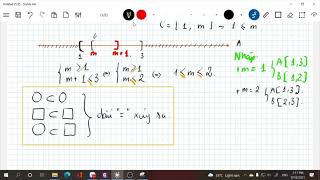 Đại Số 10 Tìm M Để A Là Con B, A Giao B Bằng Rỗng, Khác Rỗng