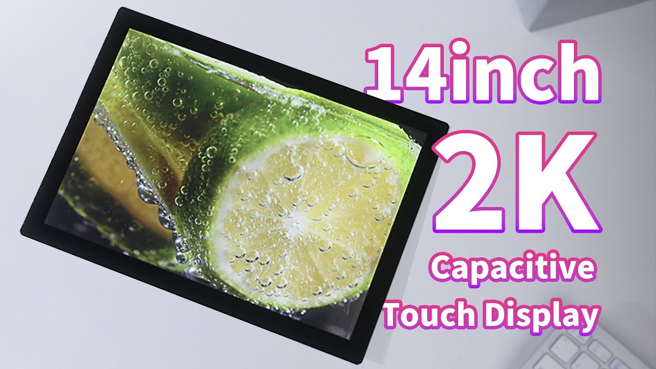 14", touch display, capacitive lcd, 2160×1440 high resolution image quality, for Raspberry Pi/PC etc