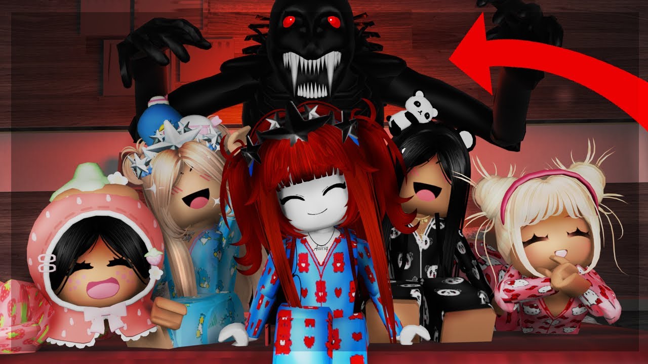 We had a SLEEPOVER and played THE SCARIEST GAME... (apeirophobia)