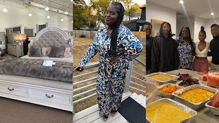 Celebrating the Holidays Early and Furniture Shopping | A Vlog-ish