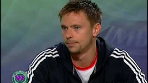 Robin Soderling interview from Wimbledon 2007