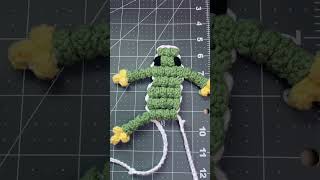 Beaded Frog Keychain🐸✨