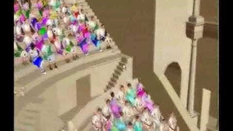 Real-time Shader Rendering for Crowds in Virtual Heritage
