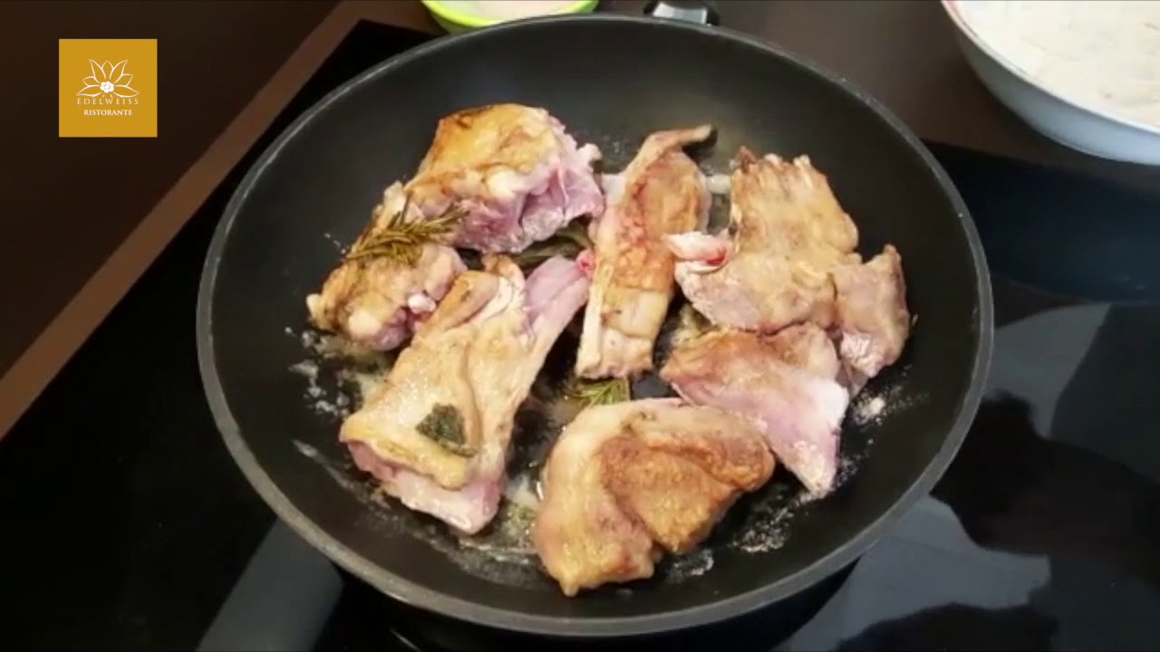 La ricetta del Capretto pasquale dello Chef Ugo Facciola Edelweiss Viceno