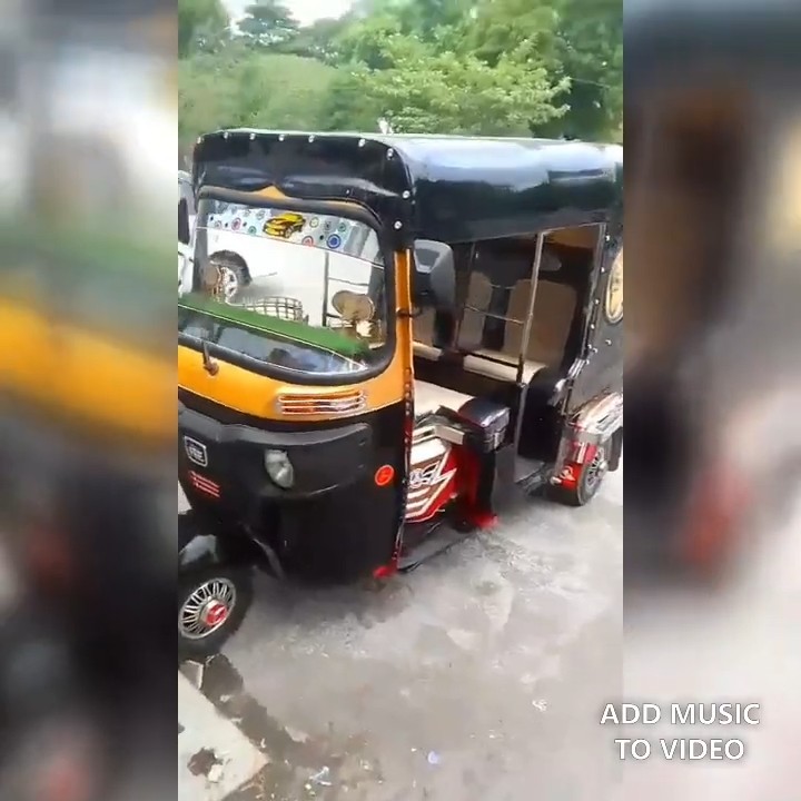bajaj auto rickshaw modification #automobile #bajajauto - YouTube