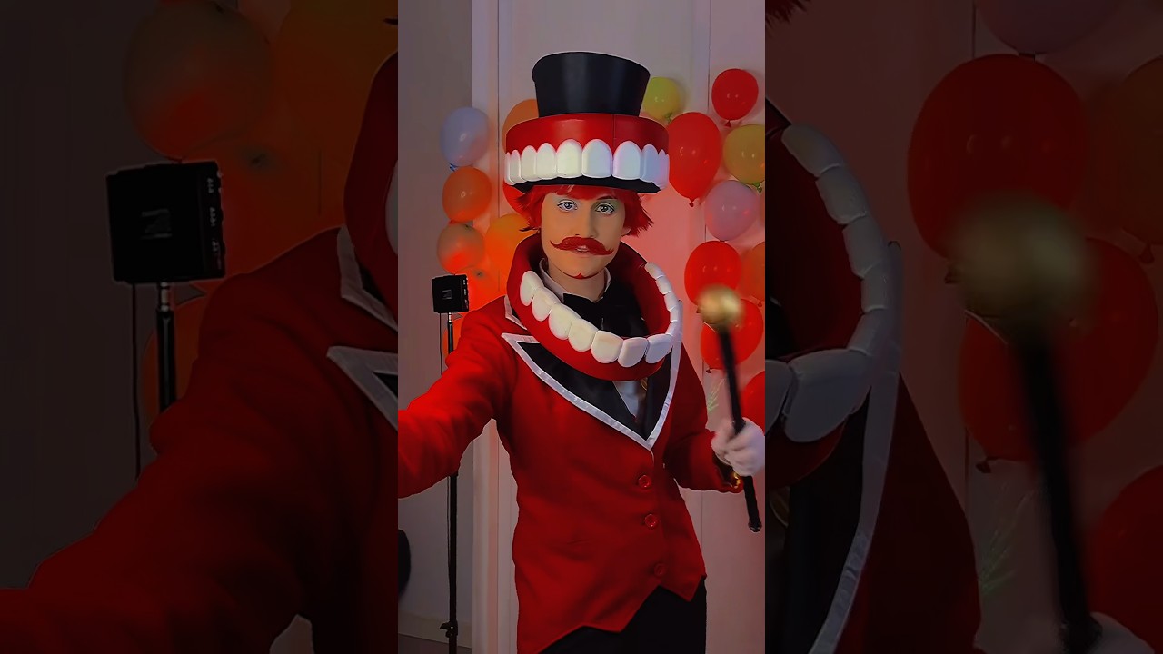Explication de mon cosplay de Caine 🎩❤️ #tadc #cosplay #humour #digitalcircus
